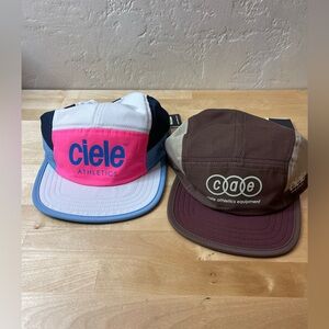 CIELE ATHLETICS Cap 5 Panels Blue Size 58cm Brown Size 56.5 Cm Unisex